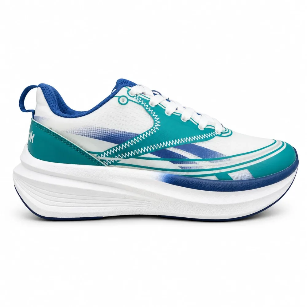 Reebook Orginal Running Shoes For Man-White -Green