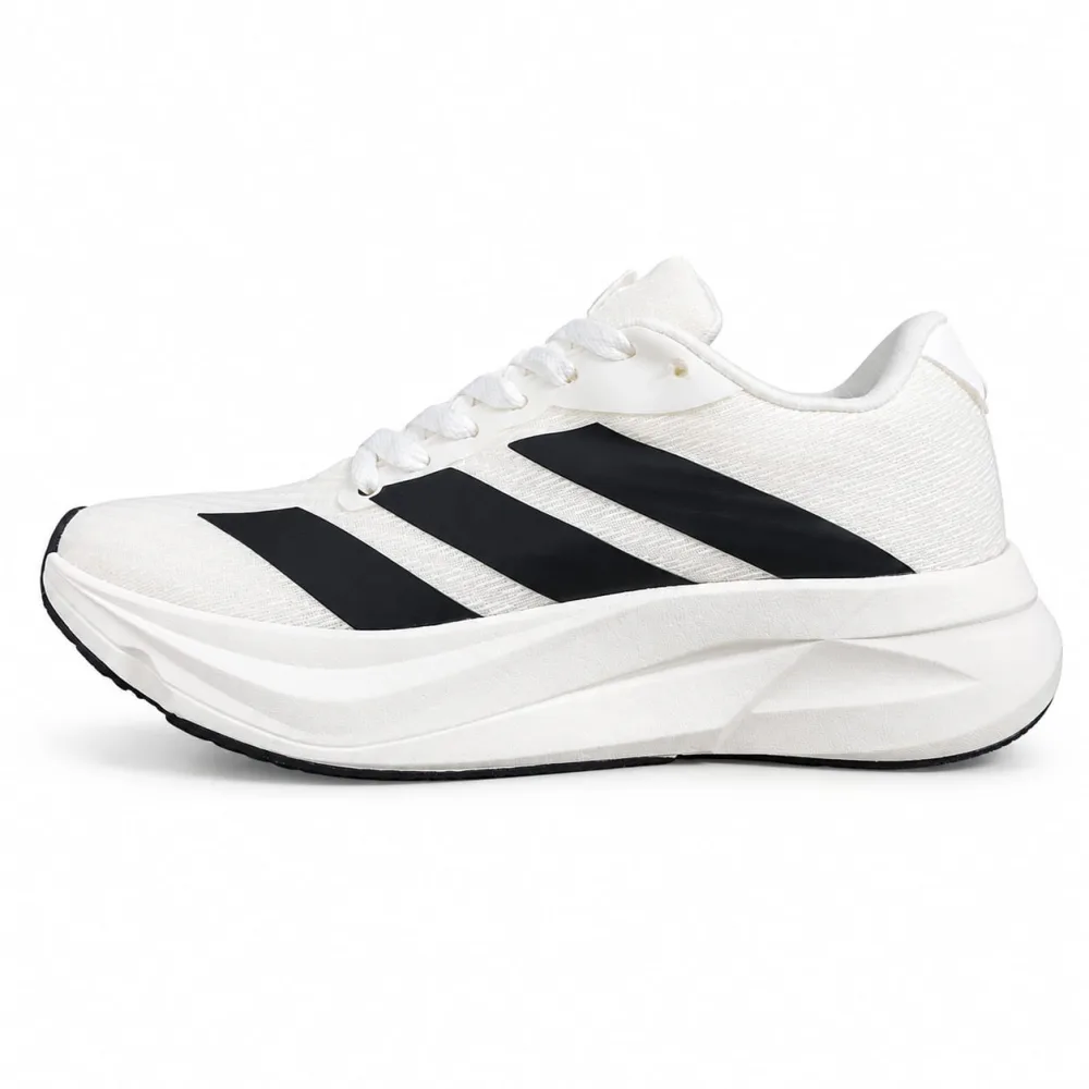 Adidas Adizero Evo Sl  Running Shoes For Man- White Black