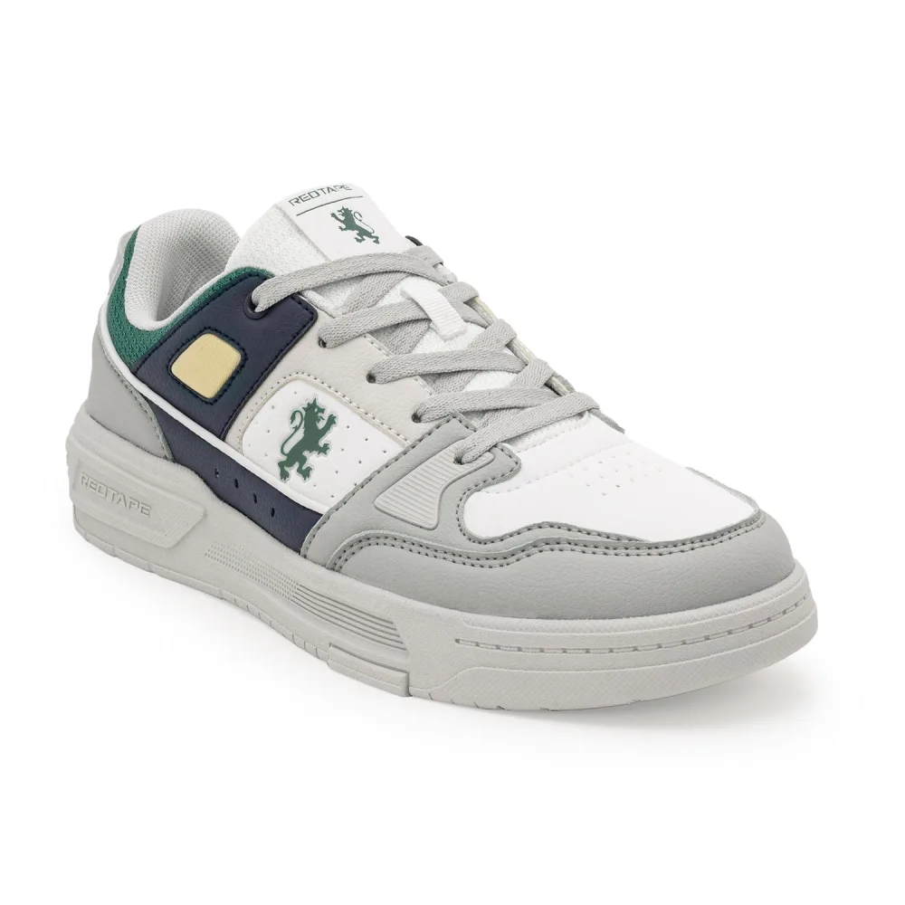 Redtape Orginal Low Cut Lifestyle Sneakers for Men in Grey Blue