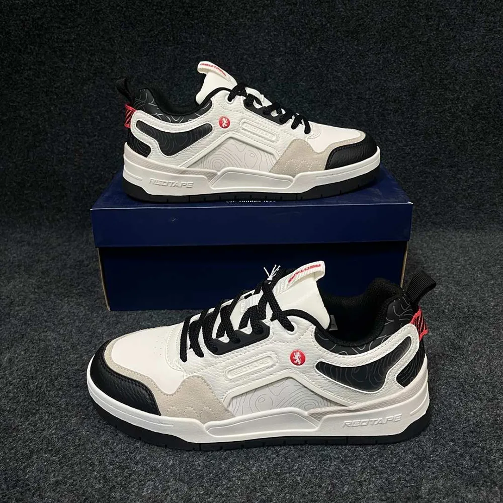 RedTape PU Lifestyle Sneaker For Men-Black-881-EFS-61