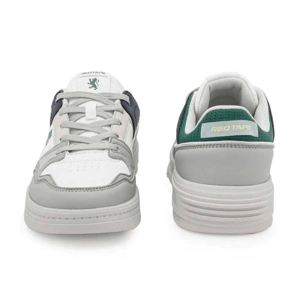 Redtape Orginal Low Cut Lifestyle Sneakers for Men in Grey Blue