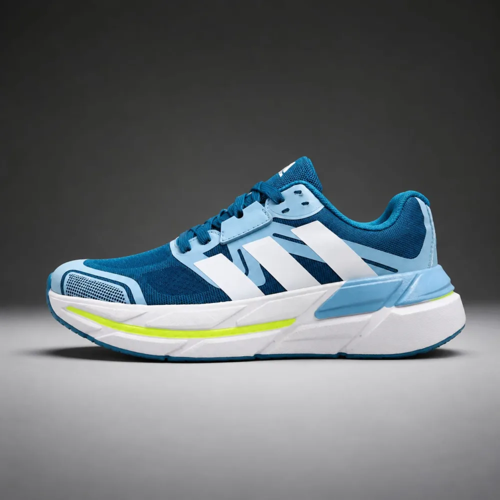 Adidas Super Premimum Running Shoes For Men -Blue