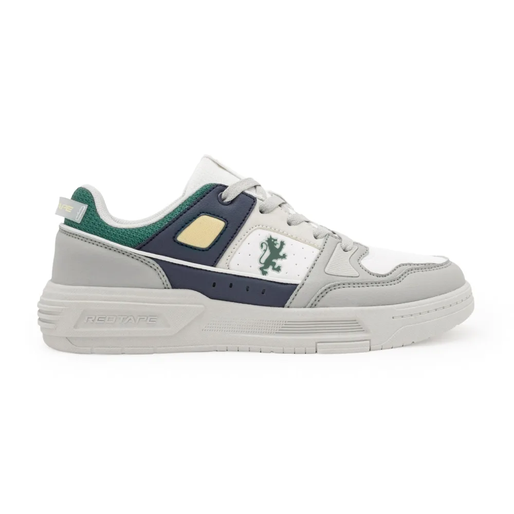 Redtape Orginal Low Cut Lifestyle Sneakers for Men in Grey Blue