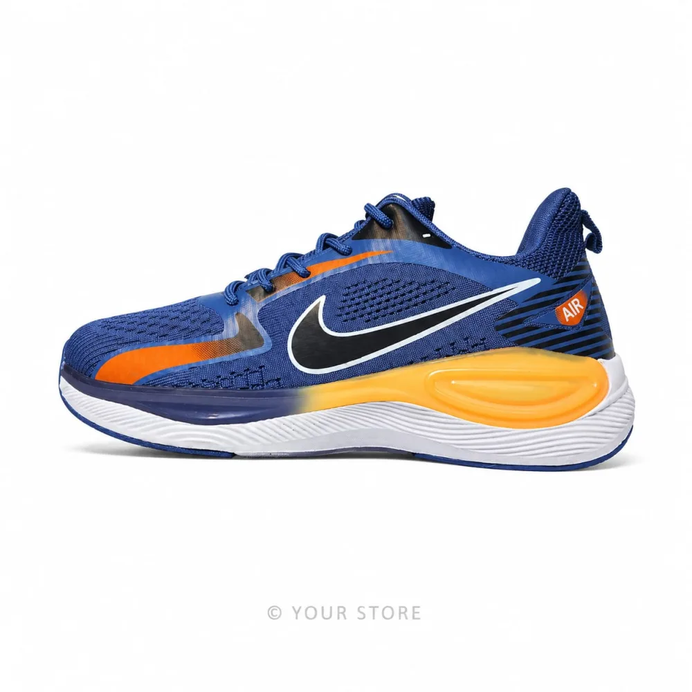 Nike Zoom Running Shoes For Man- Blue-EFS-50