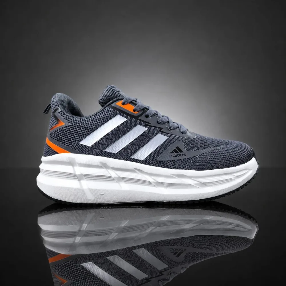 Adidas Running performance premium inspired Shoes For Man-Gray-EFS-268