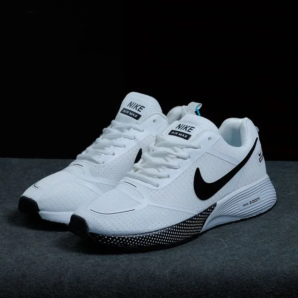 Nike Zoom Sneakers Sports Shoe For Men-White-EFS-63